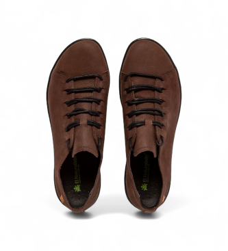 El Naturalista para mujer. 253681112005_012 Zapatillas de piel N5368 Pleasant marrón 3