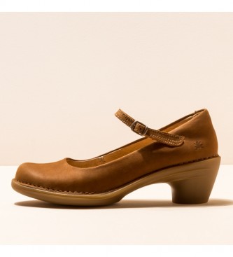 EL NATURALISTA para mujer. Zapatos de piel N5370 Aqua marrÃ³n -Altura