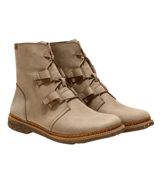 El Naturalista para mujer. 2547017S0005_039 Botines de piel N5470 Angkor beige 2