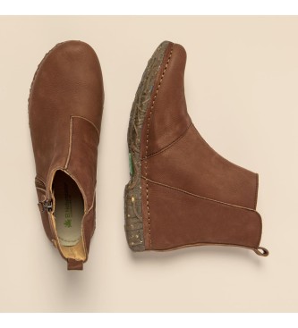 El Naturalista para mujer. 2547211FQ005_012 Botines de piel N5472 Pleasant Chocolate/Angkor 4