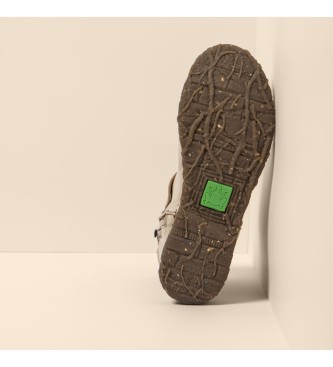 El Naturalista para mujer. 2547311ZZ005_020 Botines de piel N5473 Silk Suede Cream/Angkor 3