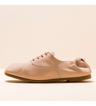 EL NATURALISTA para mujer. Zapatillas de piel Nobuck-W Pale CrochÃ© be