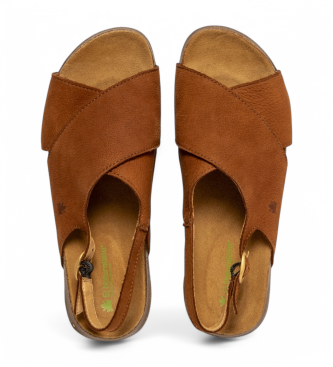 El Naturalista para mujer. 255581123005_023 Sandalias de piel N5558 Wakataua marrón 3