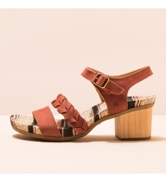 EL NATURALISTA para mujer. Sandalias de piel Pleasant Caldera Deba nar