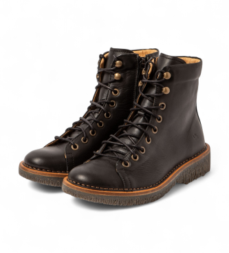 El Naturalista para mujer. 255724010005_001 Botines de Piel N5572 Volcano negro 2