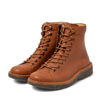 El Naturalista para mujer. 255724230005_023 Botines de Piel N5572 Volcano marrón claro 2