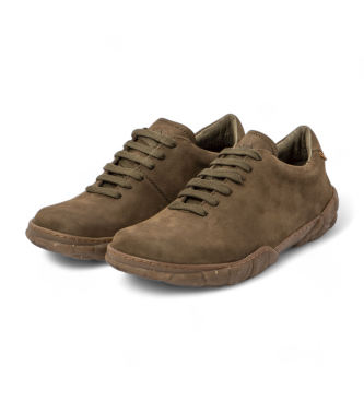 El Naturalista para hombre. 2561611FE005_0G3 Zapatillas de piel N5616 verde 2