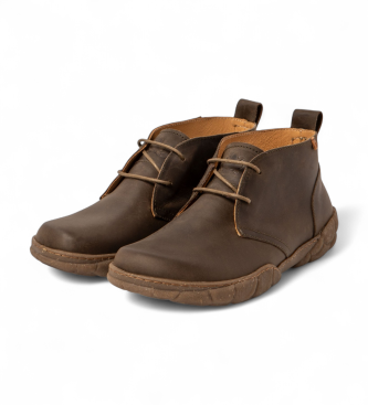 El Naturalista para hombre. 256181220005_0G3 Botines de piel N5618 Arizona verde 2