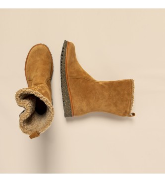 El Naturalista para mujer. 256331550005_023 Botas de piel N5633 Silk Suede toffee 4