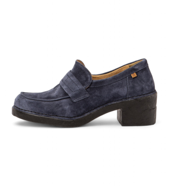 Mocasines de piel N5667 marino (36), 5 a 8cm, Ninguno, Casual, El Naturalista outlet 2024.