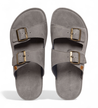 El Naturalista para hombre. 2568211B0005_0B0 Sandalias N5682 Nobuck gris 2