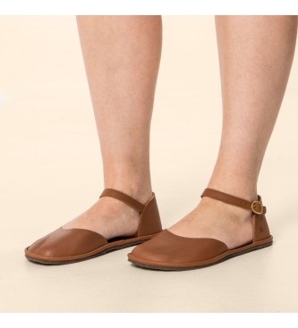 El Naturalista para mujer. 256831123005_023 Sandalias de Piel N5683 Bare marrón 3