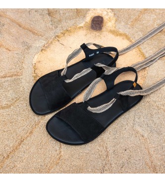 El Naturalista para mujer. 256851101005_001 Sandalias de piel N5685 Satya negro 3