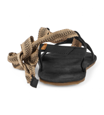 El Naturalista para mujer. 256851101005_001 Sandalias de piel N5685 Satya negro 4