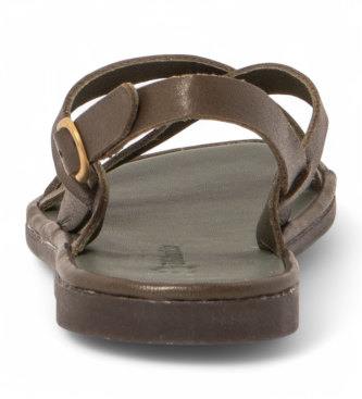 El Naturalista para mujer. 2569411FE005_0G3 Sandalias de piel N5694 Tulip verde 4