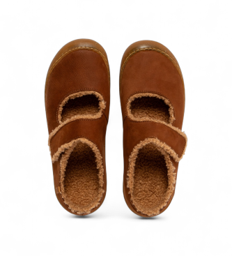 El Naturalista para mujer. 2573911ND005_023 Manoletinas de piel N5739 marrón 3