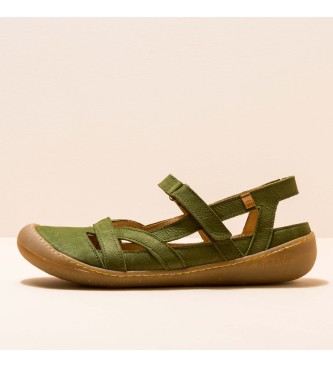 EL NATURALISTA para mujer. Sandalias de piel Pleasant Selva Pawikan ve