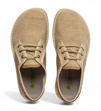 El Naturalista unisex. 2N577T119005_020 Zapatos N577T Marsilea beige (44), Plano, Cordones, Casual
