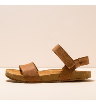 EL NATURALISTA para hombre. Sandalias de piel N5790 Balance marrÃ³n