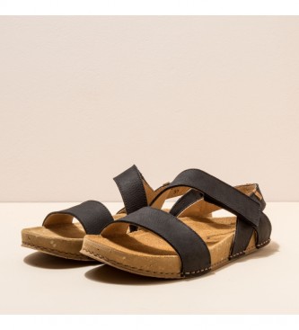 El Naturalista para hombre. 257911101005_001 Sandalias de piel N5791 Balance negro 2