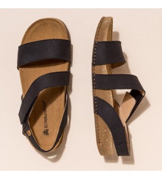 El Naturalista para hombre. 257911101005_001 Sandalias de piel N5791 Balance negro 4