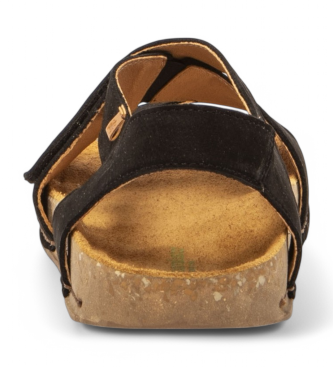El Naturalista unisex. 257991101005_001 Sandalias de piel N5799 Balance negro 4