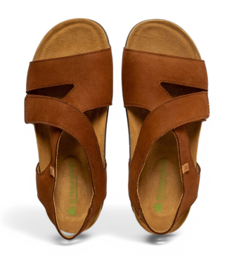 El Naturalista unisex. 257991123005_023 Sandalias de piel N5799 Balance marrón 3