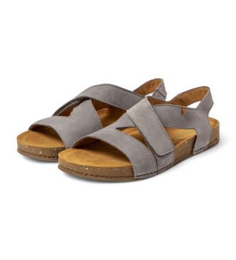 El Naturalista unisex. 257991150005_0B0 Sandalias de piel N5799 Balance azul grisáceo 2