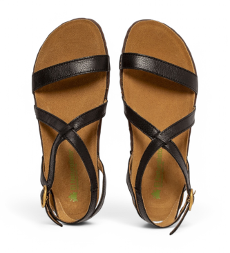El Naturalista para mujer. 258021101005_001 Sandalias de piel N5802 Panglao negro 3