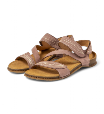 El Naturalista para mujer. 258101280005_008 Sandalias de piel N5810 Panglao rojo teja 2