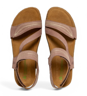 El Naturalista para mujer. 258101280005_008 Sandalias de piel N5810 Panglao rojo teja 3