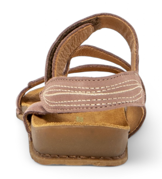 El Naturalista para mujer. 258101280005_008 Sandalias de piel N5810 Panglao rojo teja 4