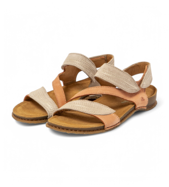 El Naturalista para mujer. 25810S2DK005_0MU Sandalias de piel N5810S Panglao coral 2