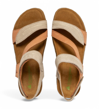 El Naturalista para mujer. 25810S2DK005_0MU Sandalias de piel N5810S Panglao coral 3
