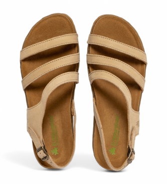 El Naturalista para mujer. 2581112ZZ005_020 Sandalias de piel N5811 Panglao beige 3