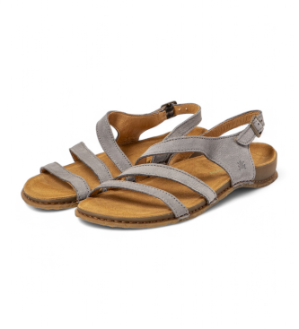 El Naturalista para mujer. 258111250005_0B0 Sandalias de piel N5811 Panglao azul grisáceo 2