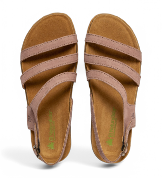 El Naturalista para mujer. 258111280005_008 Sandalias de piel N5811 Panglao rojo teja 3