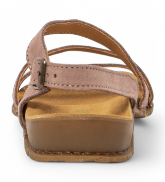 El Naturalista para mujer. 258111280005_008 Sandalias de piel N5811 Panglao rojo teja 4