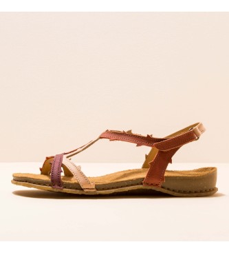 EL NATURALISTA para mujer. Sandalias de piel Pleasant Caldera Mixed Pa