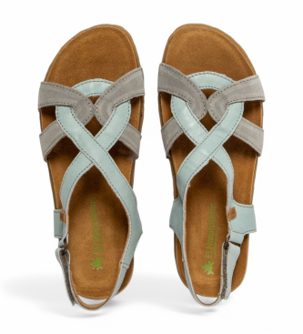 El Naturalista para mujer. 2581912B0005_0B0 Sandalias de piel N5819 Panglao azul 3