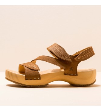 EL NATURALISTA para mujer. Sandalias de piel Pleasant Wood Shokunin m