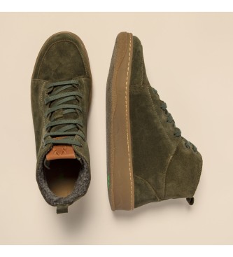 El Naturalista unisex. 2584311FE005_0G3 Botines de piel verde 4