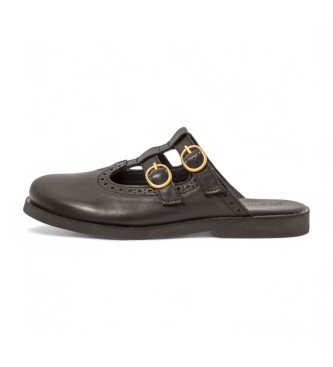 El Naturalista para mujer. 258701101005_001 Sandalias de piel N5870 Arenisca negro