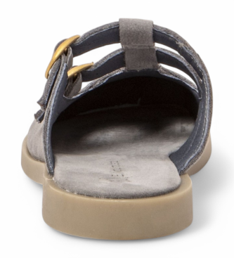 El Naturalista para mujer. 25870L150005_0B0 Zuecos de piel N5870L Arenisca azul grisáceo 4