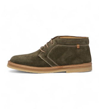 Zapatos de piel N5950 verde (45), Plano, Cordones, Casual, El Naturalista outlet 2024.