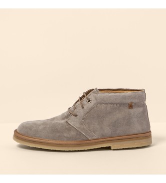 Zapatos de Piel N5950 Lumbier gris (43), Plano, Cordones, Casual, El Naturalista outlet 2024.
