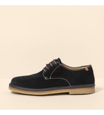 Zapatos de piel N5952 negro (46), Plano, 1 a 3cm, Cordones, Casual, El Naturalista outlet 2024.