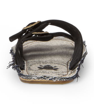 El Naturalista unisex. 2N5981101005_001 Sandalias de piel N598 Recyclus negro 2