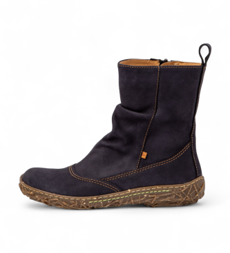 El Naturalista para mujer. 2N7223NFE505_0B0 Botines de piel N722 Pleastant marino (39), 1 a 3cm, Cremallera, Casual