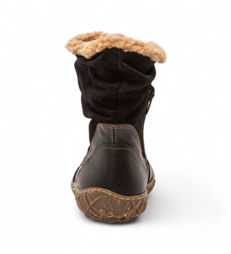 El Naturalista para mujer. 2N7584010005_001 Botines de piel N758 Soft Nappa Negro 4